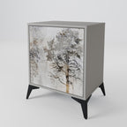 FADE IN THE TREES Sideboard mit 1 Tür in Grau