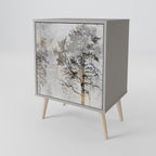 FADE IN THE TREES Sideboard mit 1 Tür in Grau