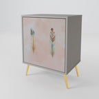 THE DELIQUESCE Sideboard mit 1 Tür in Grau