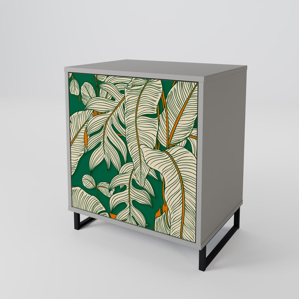 VERDANT PLEASURES Sideboard mit 1 Tür in Grau