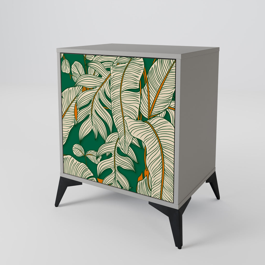 VERDANT PLEASURES Sideboard mit 1 Tür in Grau