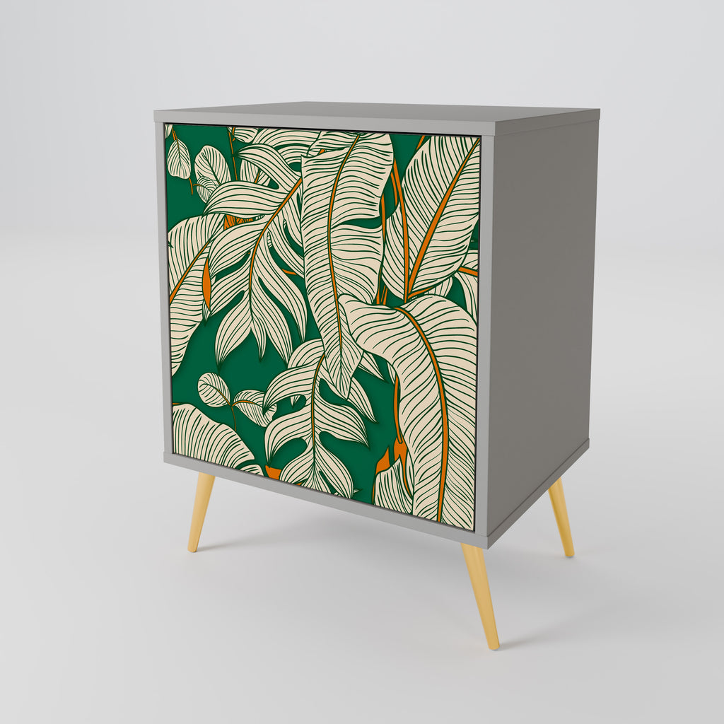 VERDANT PLEASURES Sideboard mit 1 Tür in Grau