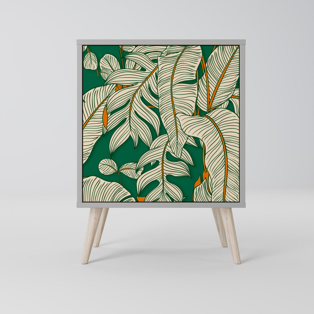 VERDANT PLEASURES Sideboard mit 1 Tür in Grau