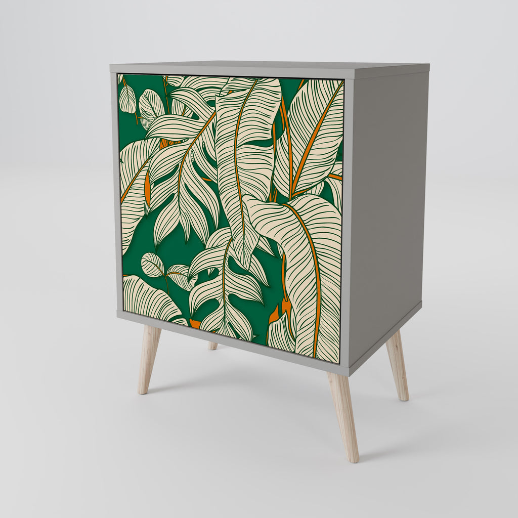 VERDANT PLEASURES Sideboard mit 1 Tür in Grau