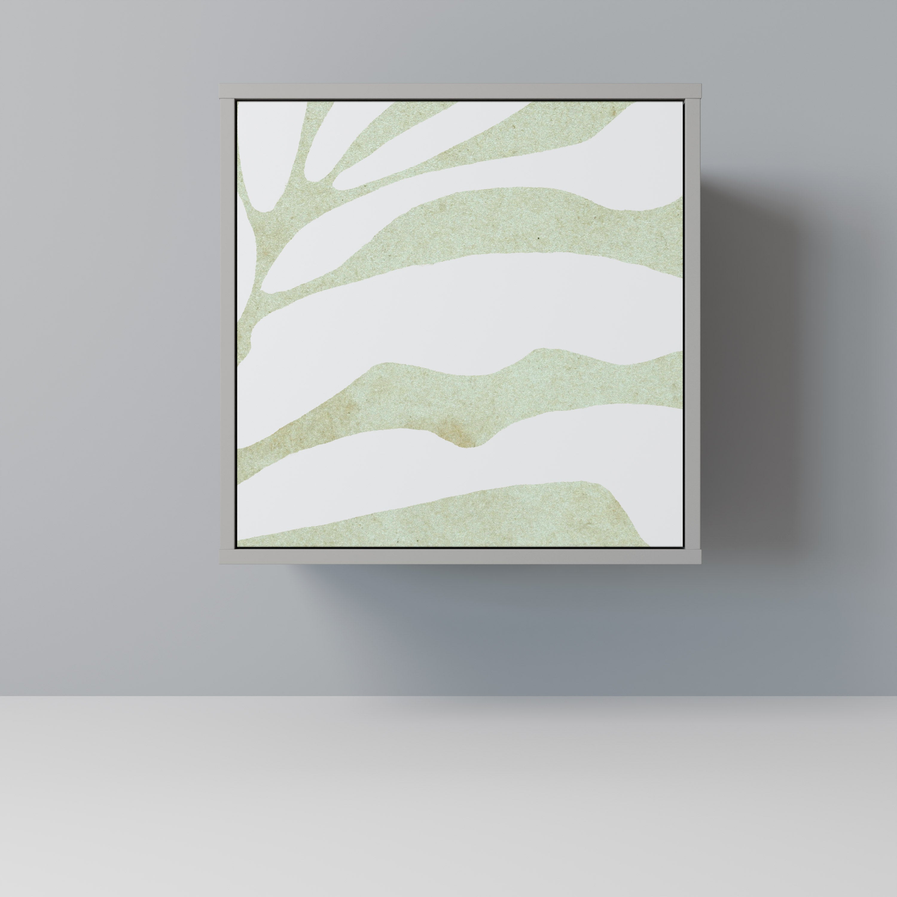 BOTANICAL SPARK Sideboard mit 1 Tür in Grau