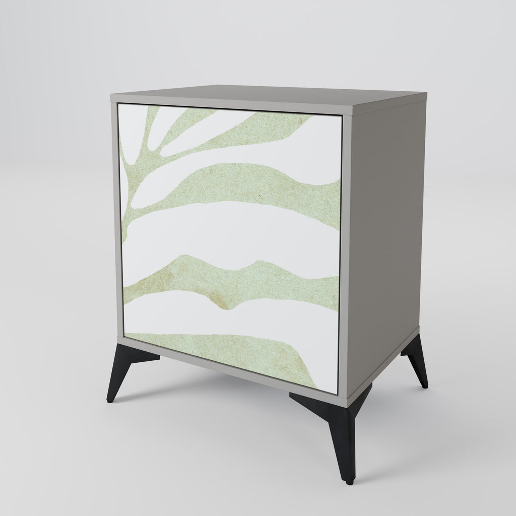 BOTANICAL SPARK Sideboard mit 1 Tür in Grau