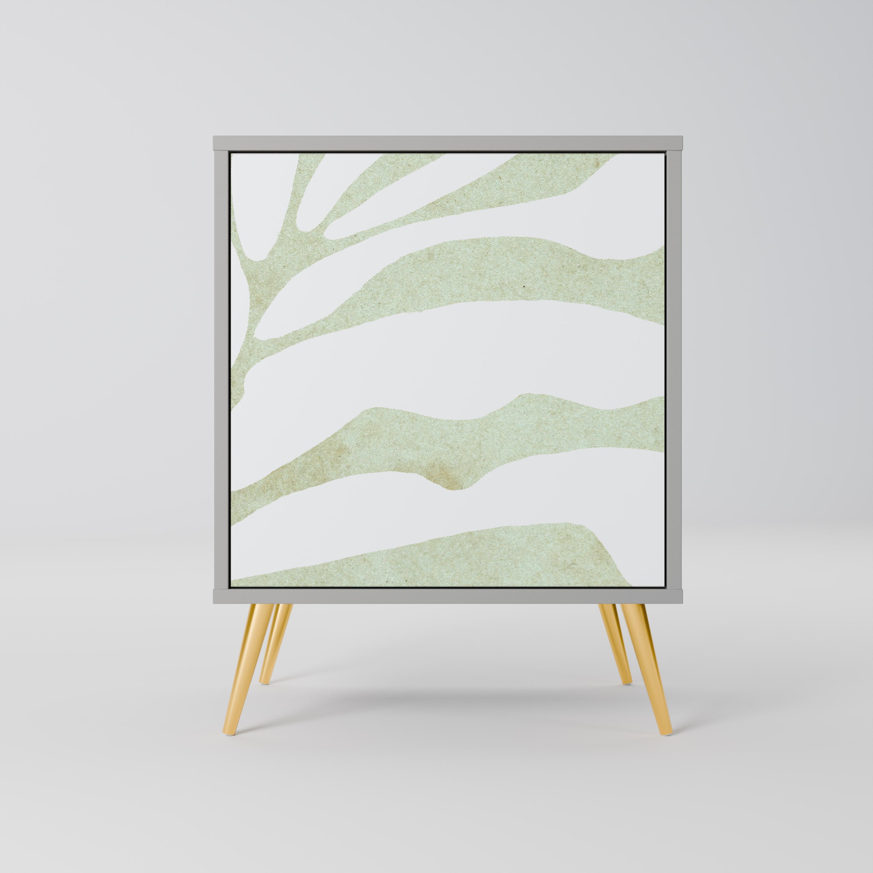 BOTANICAL SPARK Sideboard mit 1 Tür in Grau