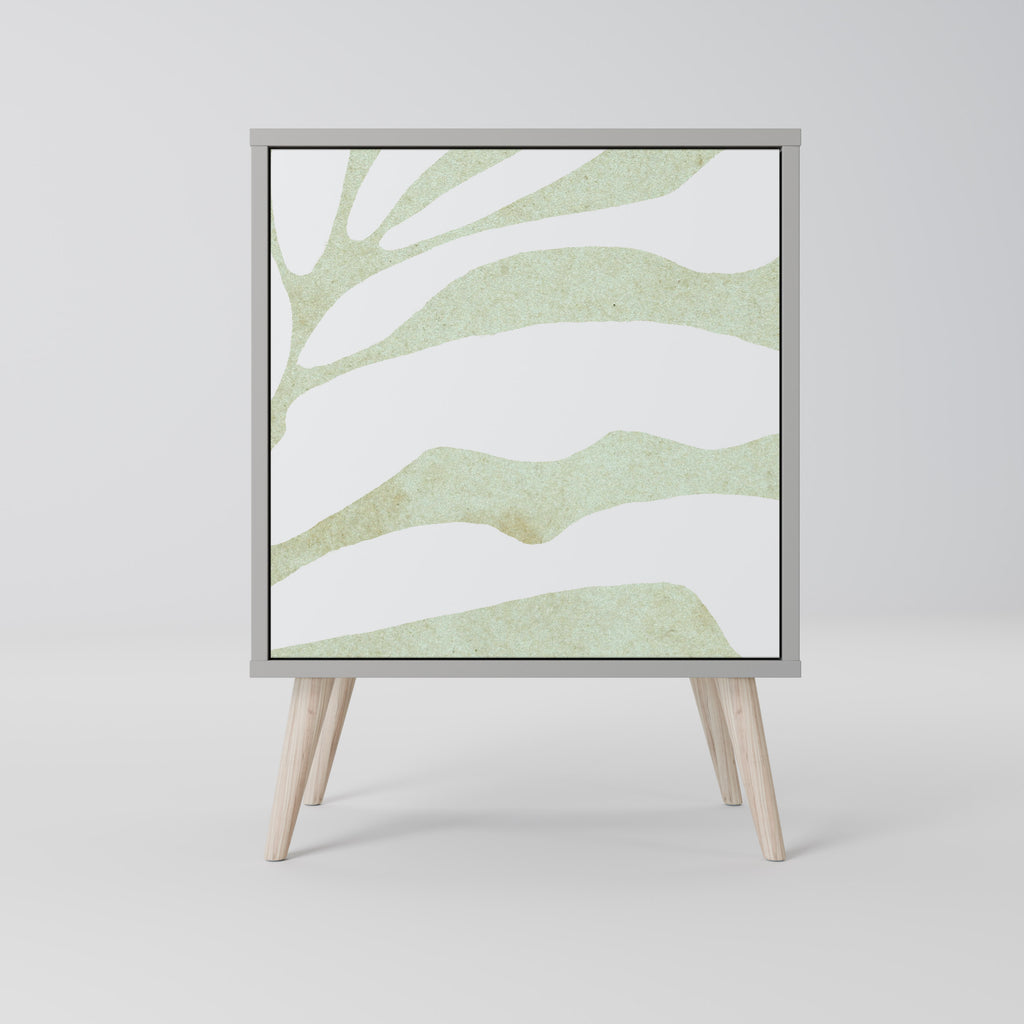 BOTANICAL SPARK Sideboard mit 1 Tür in Grau