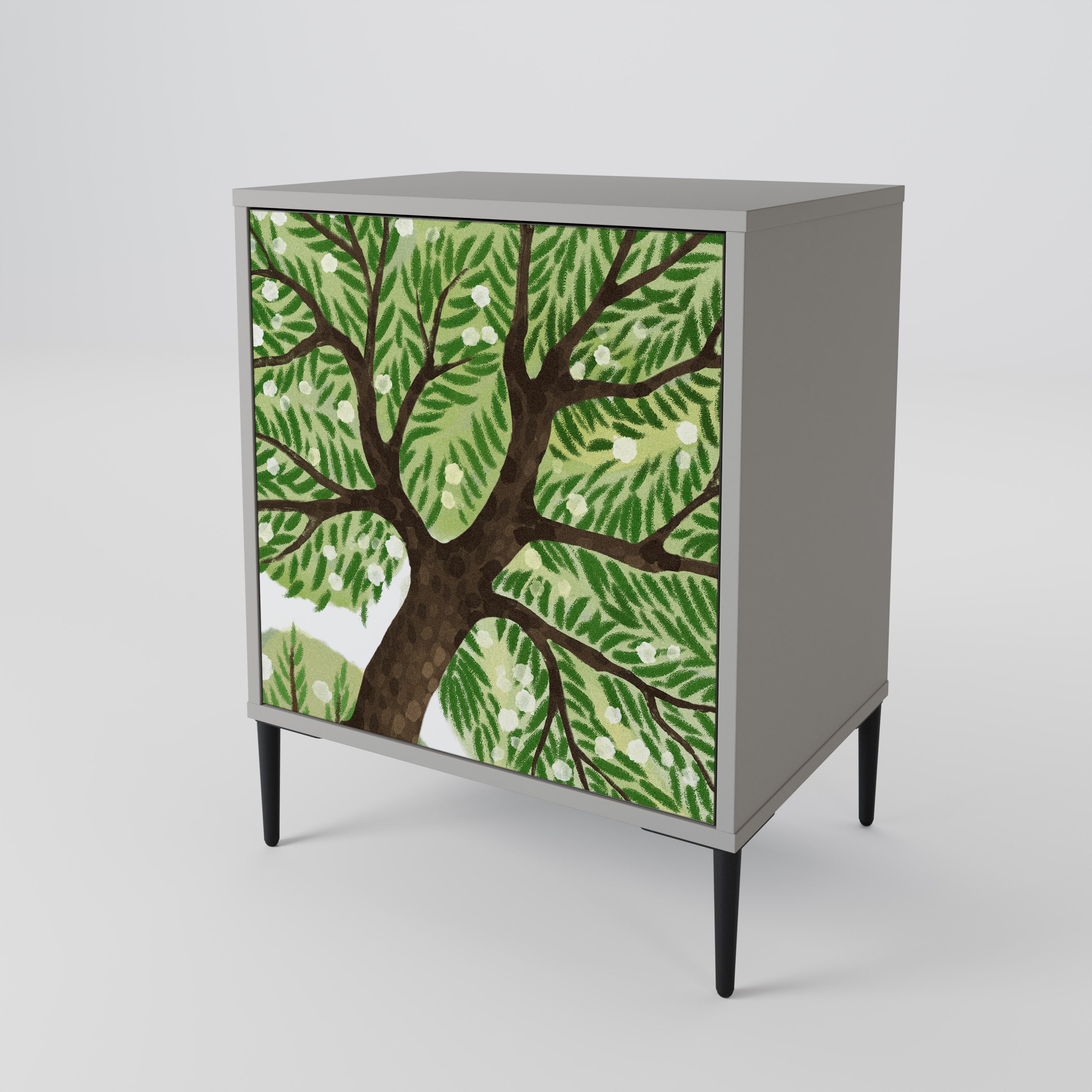 WILDERNESS DASH Sideboard mit 1 Tür in Grau