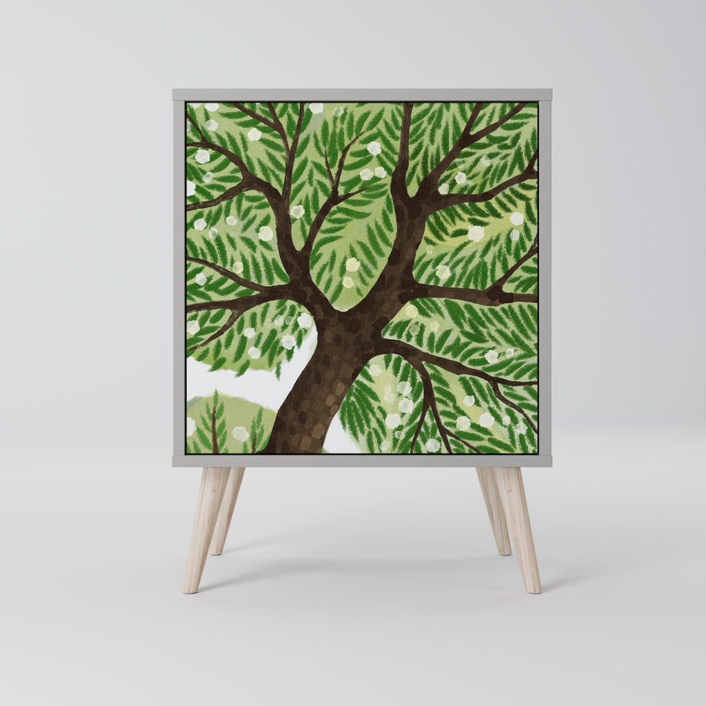 WILDERNESS DASH Sideboard mit 1 Tür in Grau