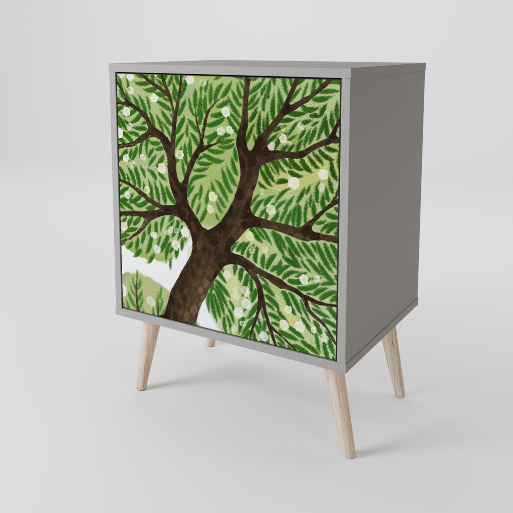WILDERNESS DASH Sideboard mit 1 Tür in Grau