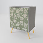 LEAVES ON GREEN Sideboard mit 1 Tür in Grau