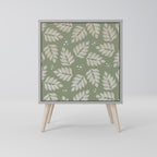 LEAVES ON GREEN Sideboard mit 1 Tür in Grau