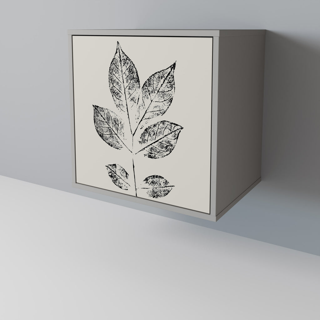 LEAFY STAMPS Sideboard mit 1 Tür in Grau