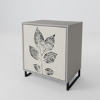 LEAFY STAMPS Sideboard mit 1 Tür in Grau
