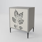 LEAFY STAMPS Sideboard mit 1 Tür in Grau