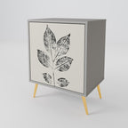 LEAFY STAMPS Sideboard mit 1 Tür in Grau