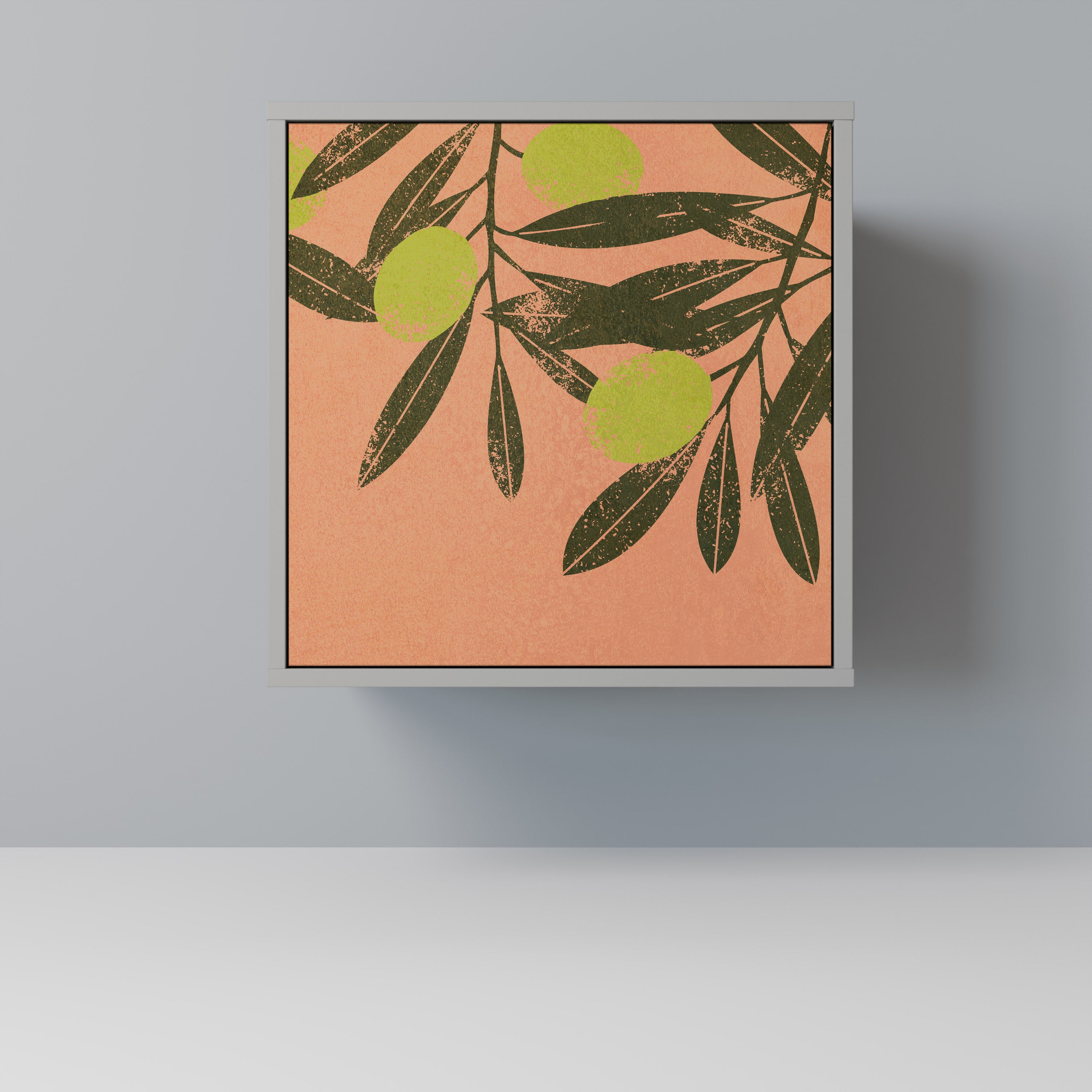 JUICY OLIVES Sideboard mit 1 Tür in Grau