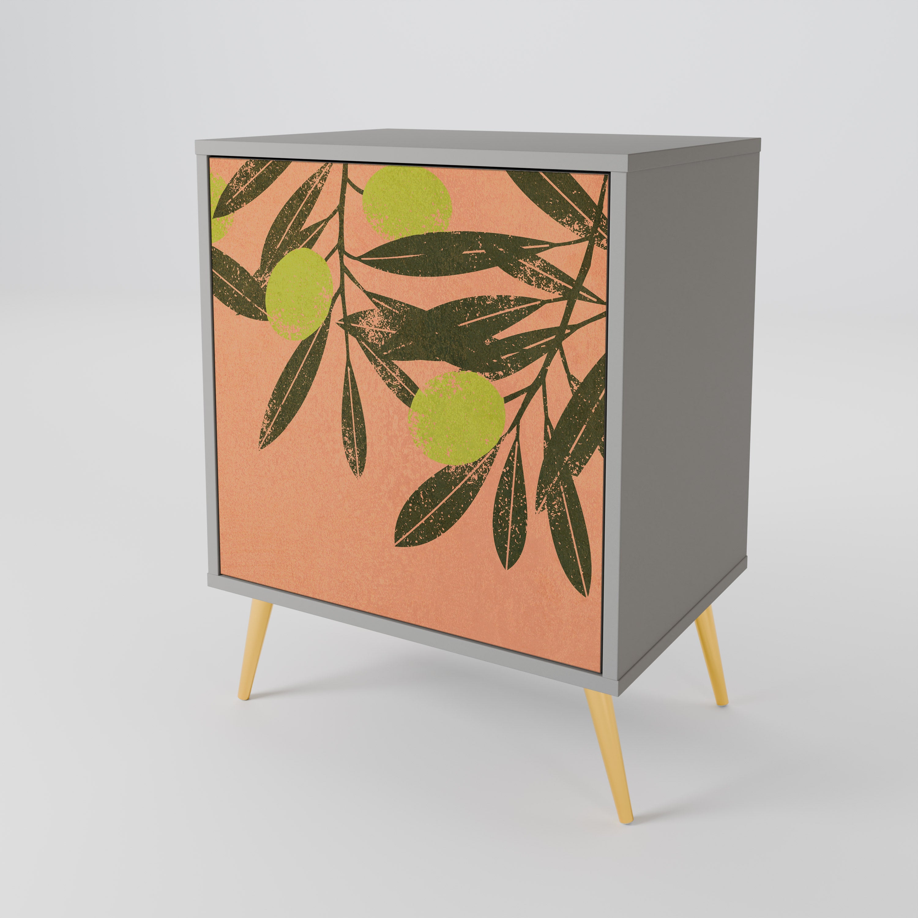 JUICY OLIVES Sideboard mit 1 Tür in Grau