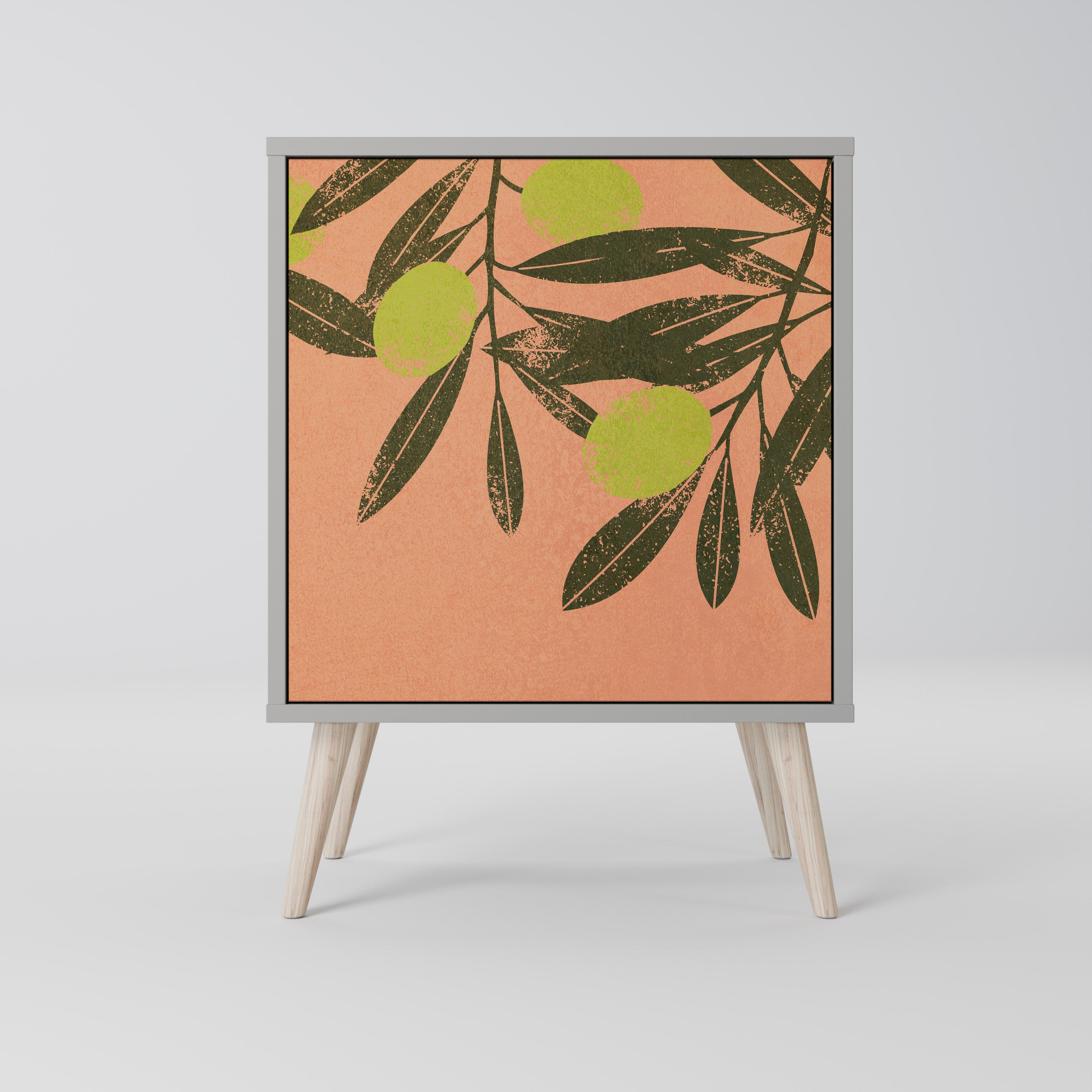 JUICY OLIVES Sideboard mit 1 Tür in Grau