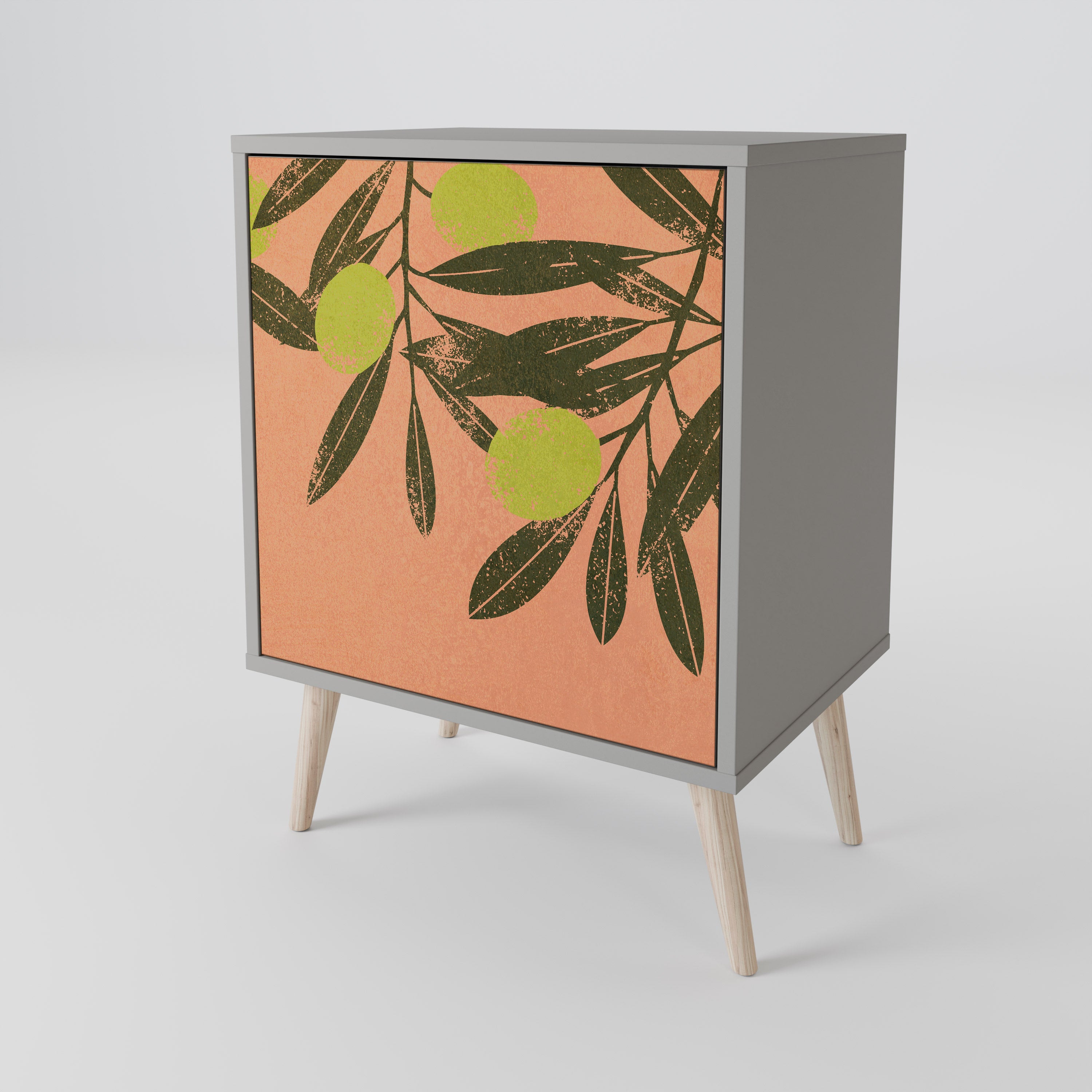 JUICY OLIVES Sideboard mit 1 Tür in Grau