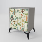 PALM SPRING Sideboard mit 1 Tür in Grau