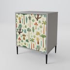 PALM SPRING Sideboard mit 1 Tür in Grau