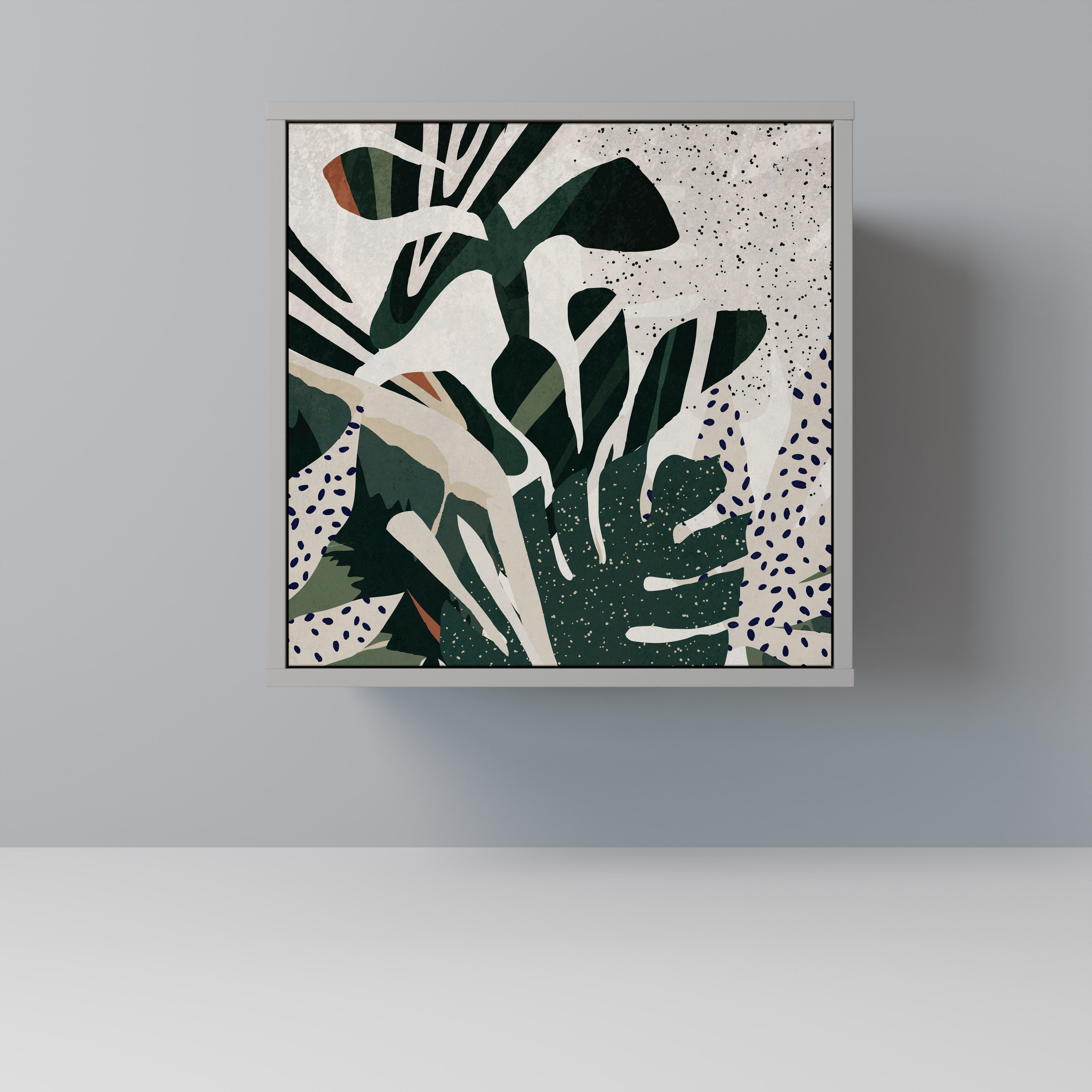 VERDURE FORMATION Sideboard mit 1 Tür in Grau