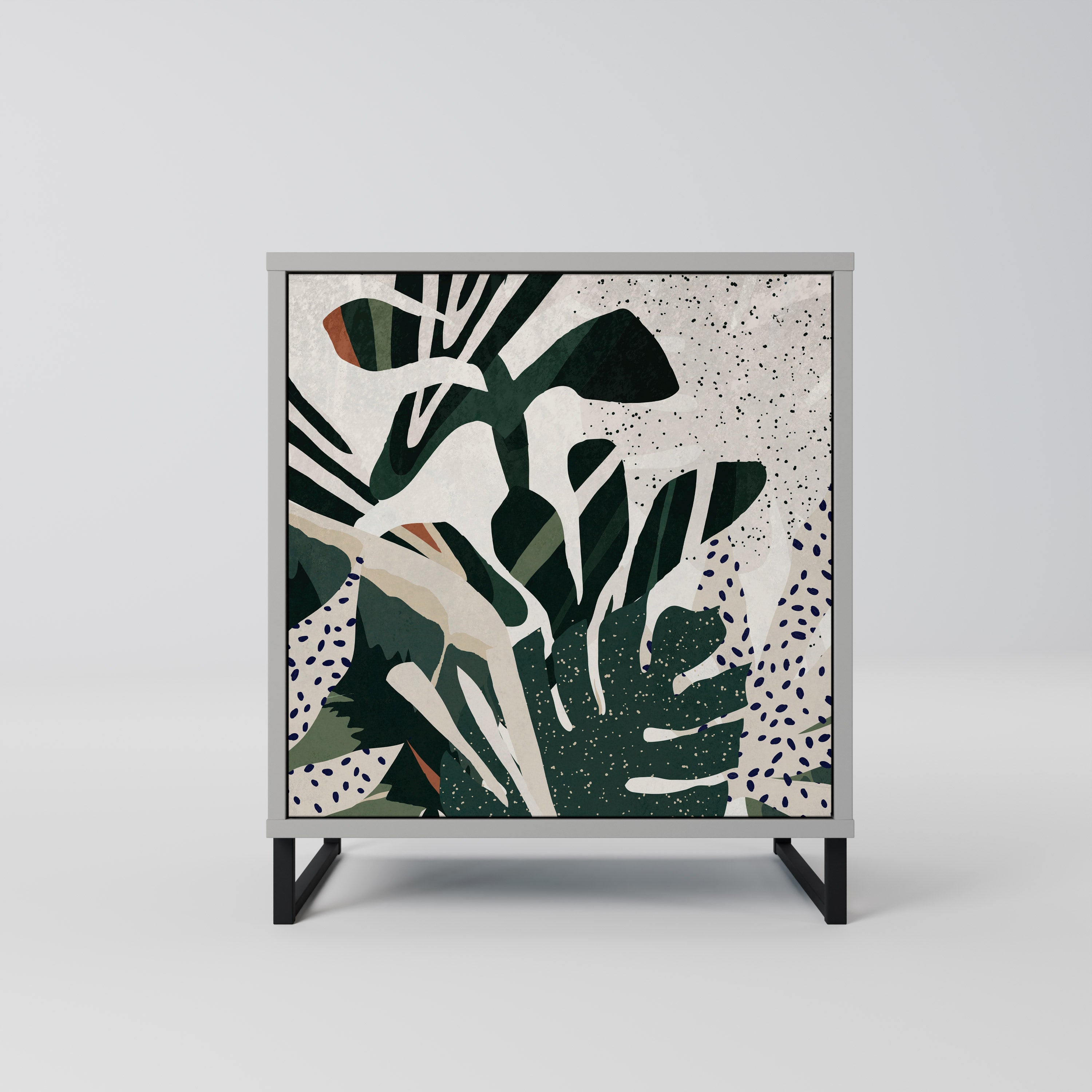 VERDURE FORMATION Sideboard mit 1 Tür in Grau