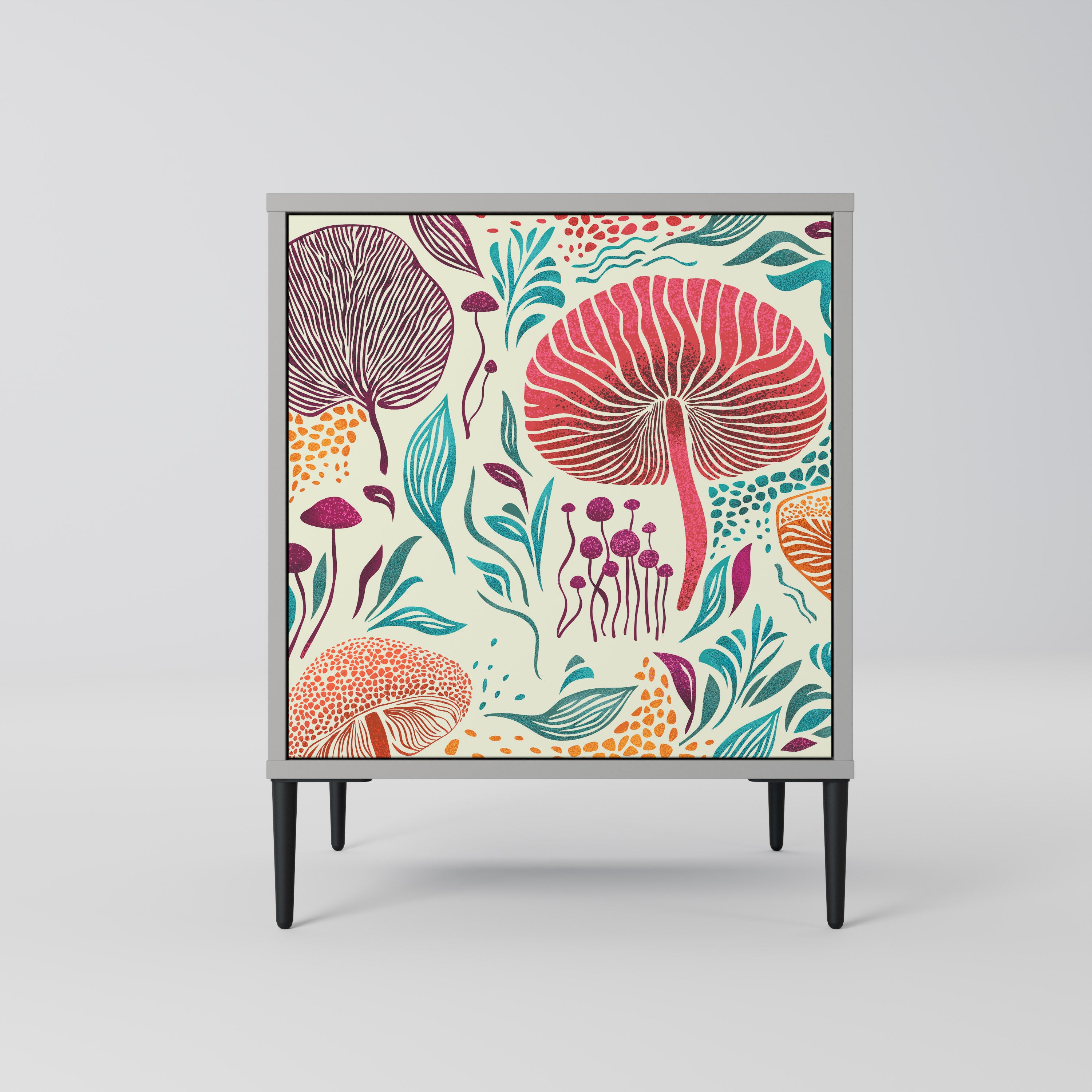 FUNGUS FANTASY Sideboard mit 1 Tür in Grau