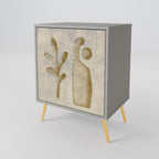 SAND SCULPTURES Sideboard mit 1 Tür in Grau