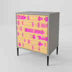 SKATEBOARD ARTISTRY Sideboard mit 1 Tür in Grau