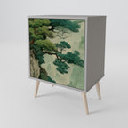 VERDURE ABYSS Sideboard mit 1 Tür in Grau