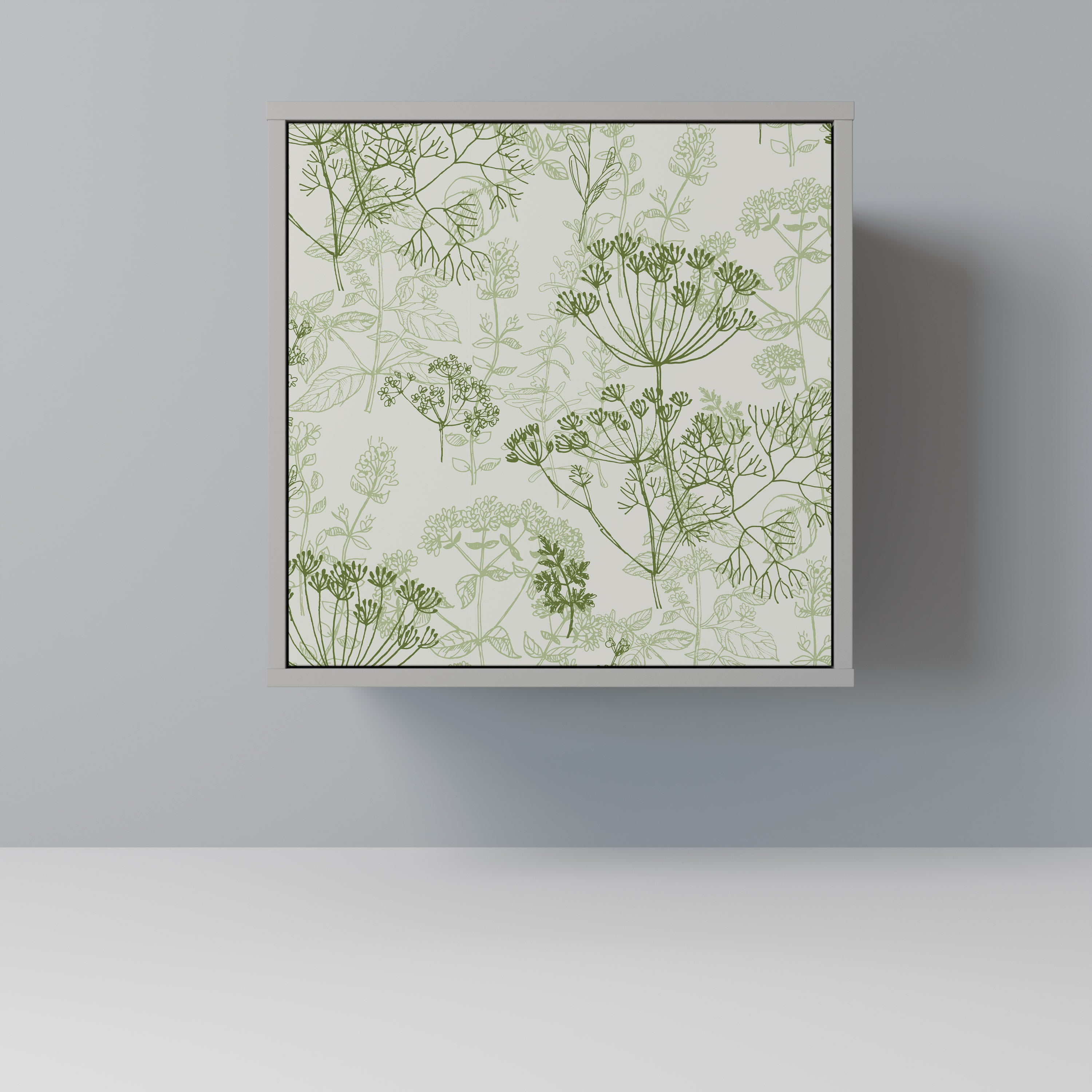 FENNEL BALDACHIN Sideboard mit 1 Tür in Grau