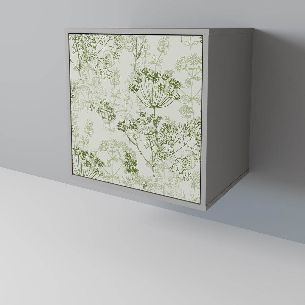 FENNEL BALDACHIN Sideboard mit 1 Tür in Grau