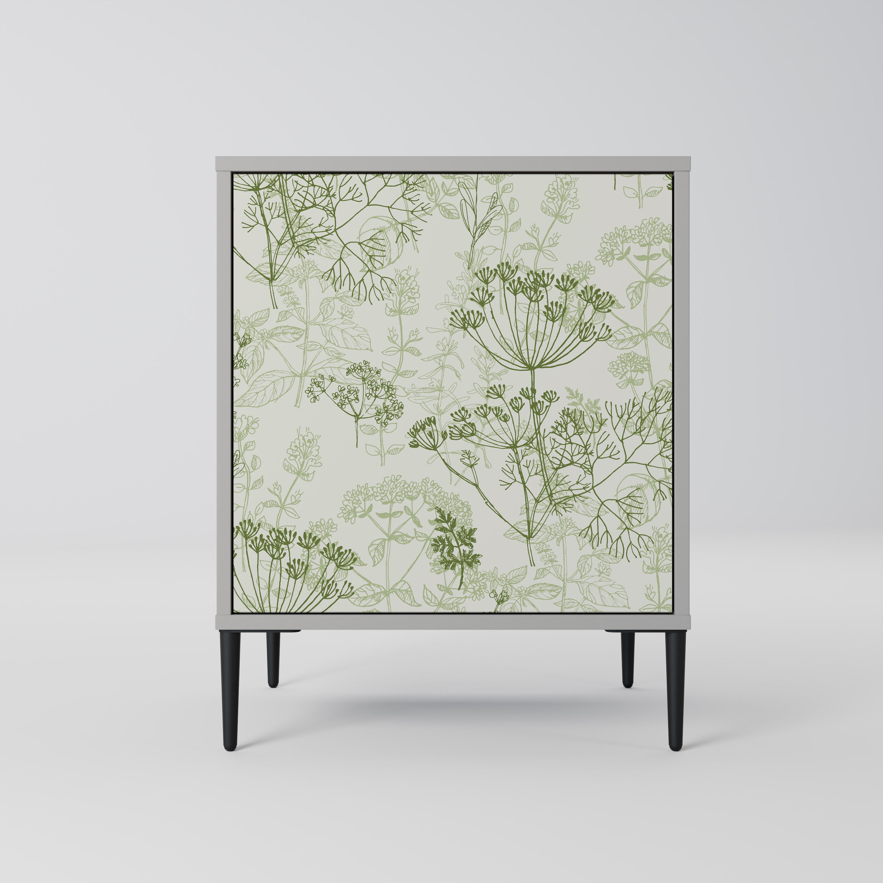 FENNEL BALDACHIN Sideboard mit 1 Tür in Grau