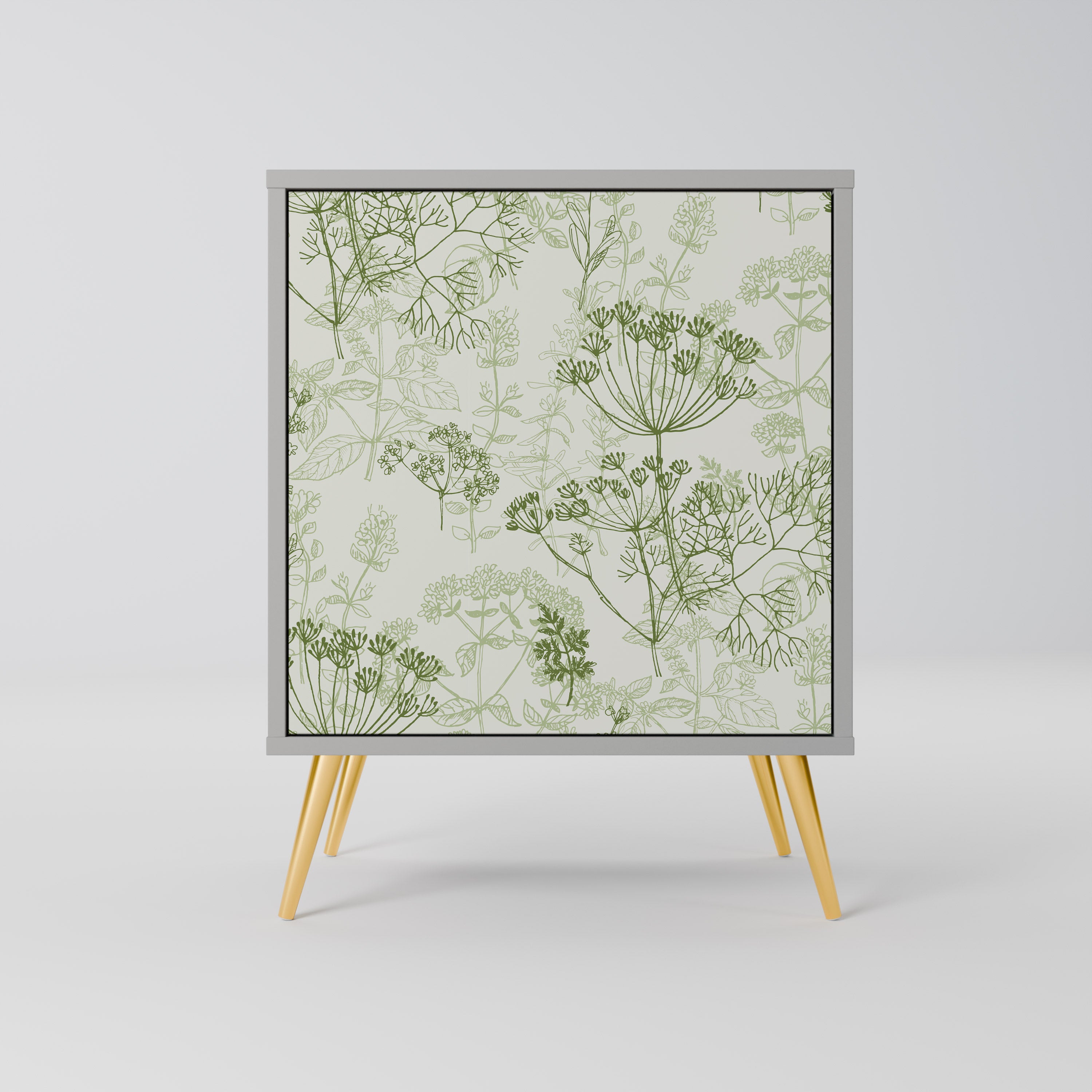 FENNEL BALDACHIN Sideboard mit 1 Tür in Grau