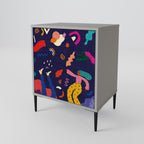 FESTIVE PLEASURES Sideboard mit 1 Tür in Grau