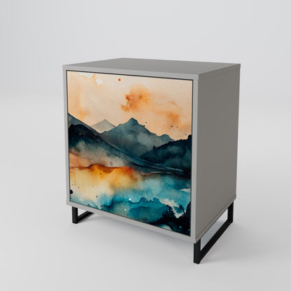 OMINOUS MOUNTAINS 1-türiges Sideboard
