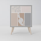 TROPICAL SHAPES Sideboard mit 1 Tür in Grau