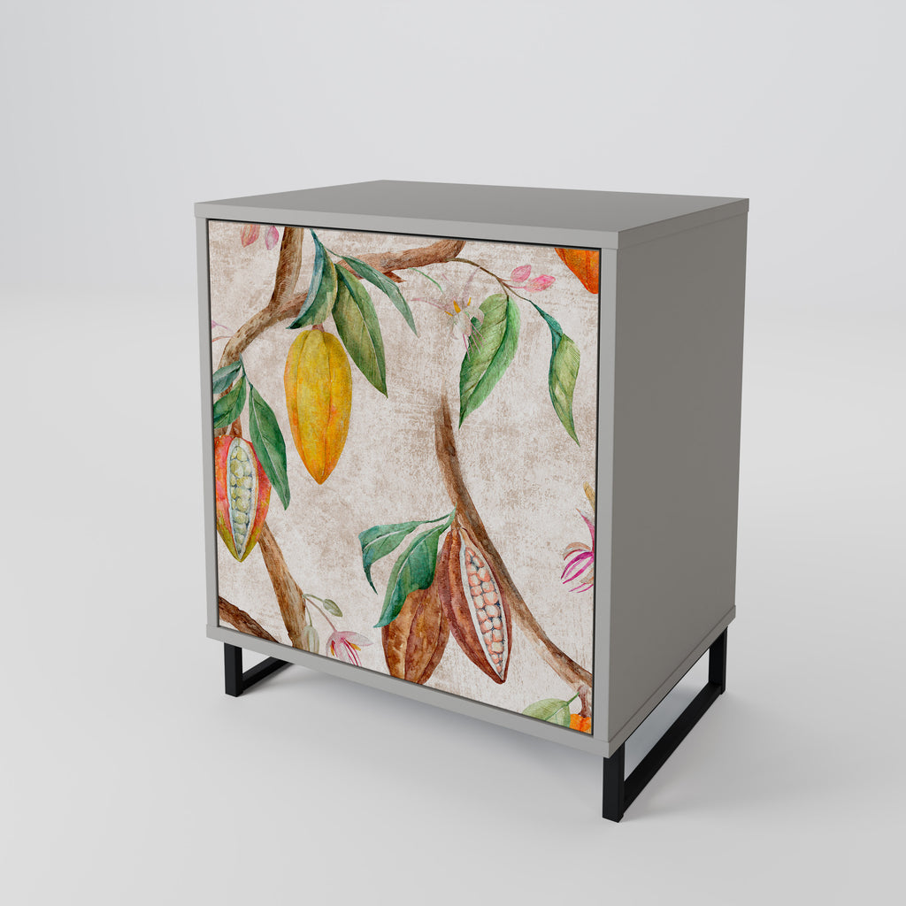 COCOA FRUITS Sideboard mit 1 Tür in Grau