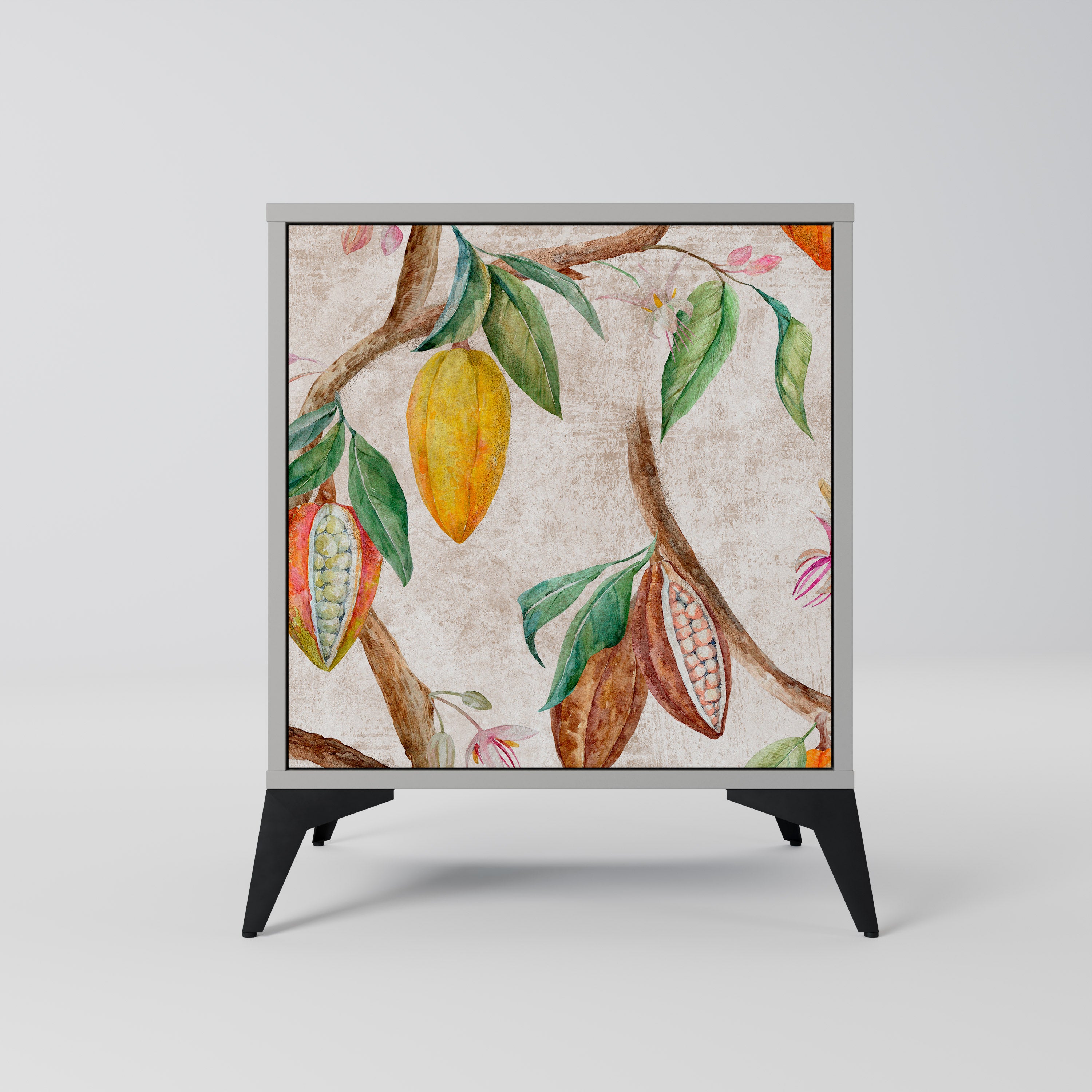 COCOA FRUITS Sideboard mit 1 Tür in Grau
