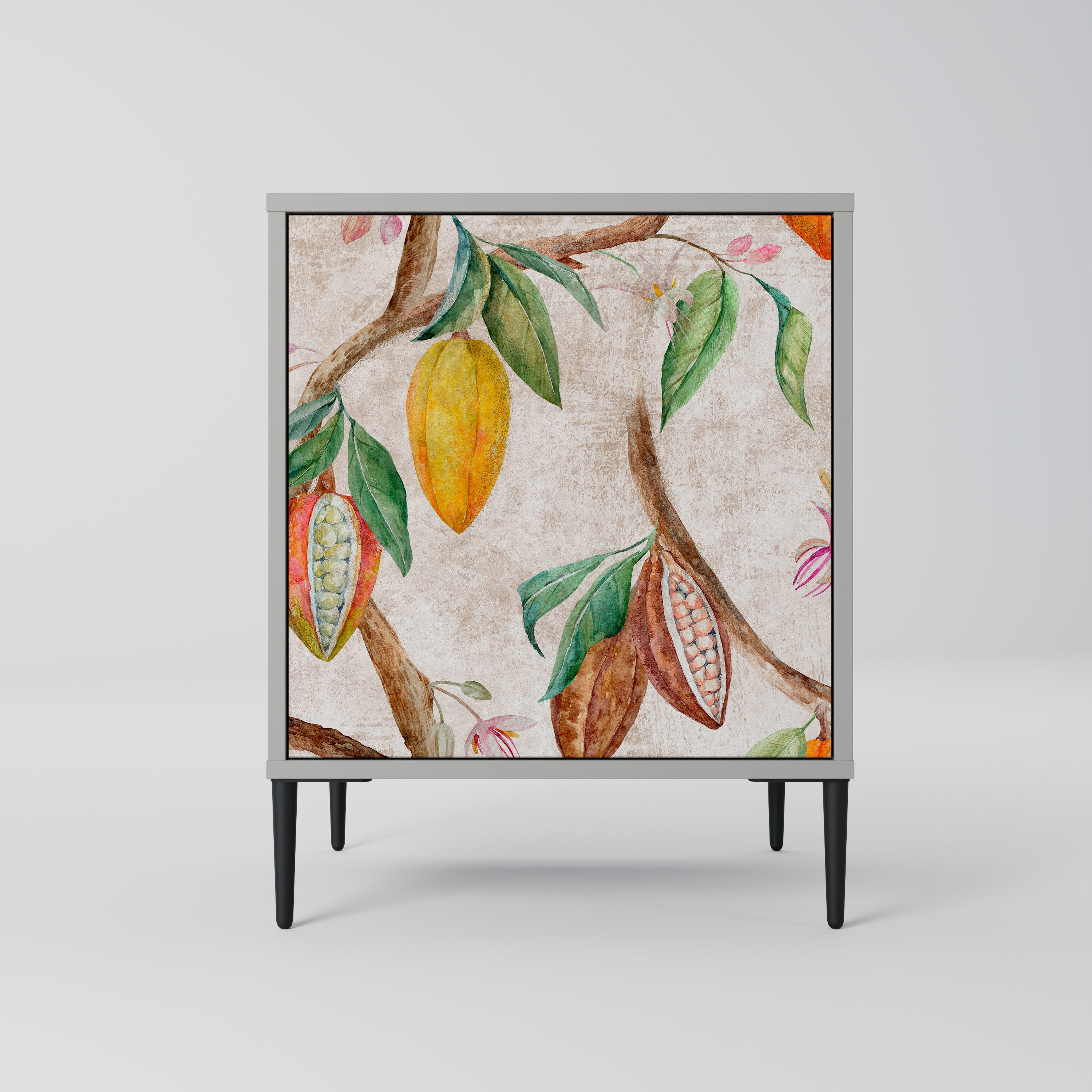 COCOA FRUITS Sideboard mit 1 Tür in Grau