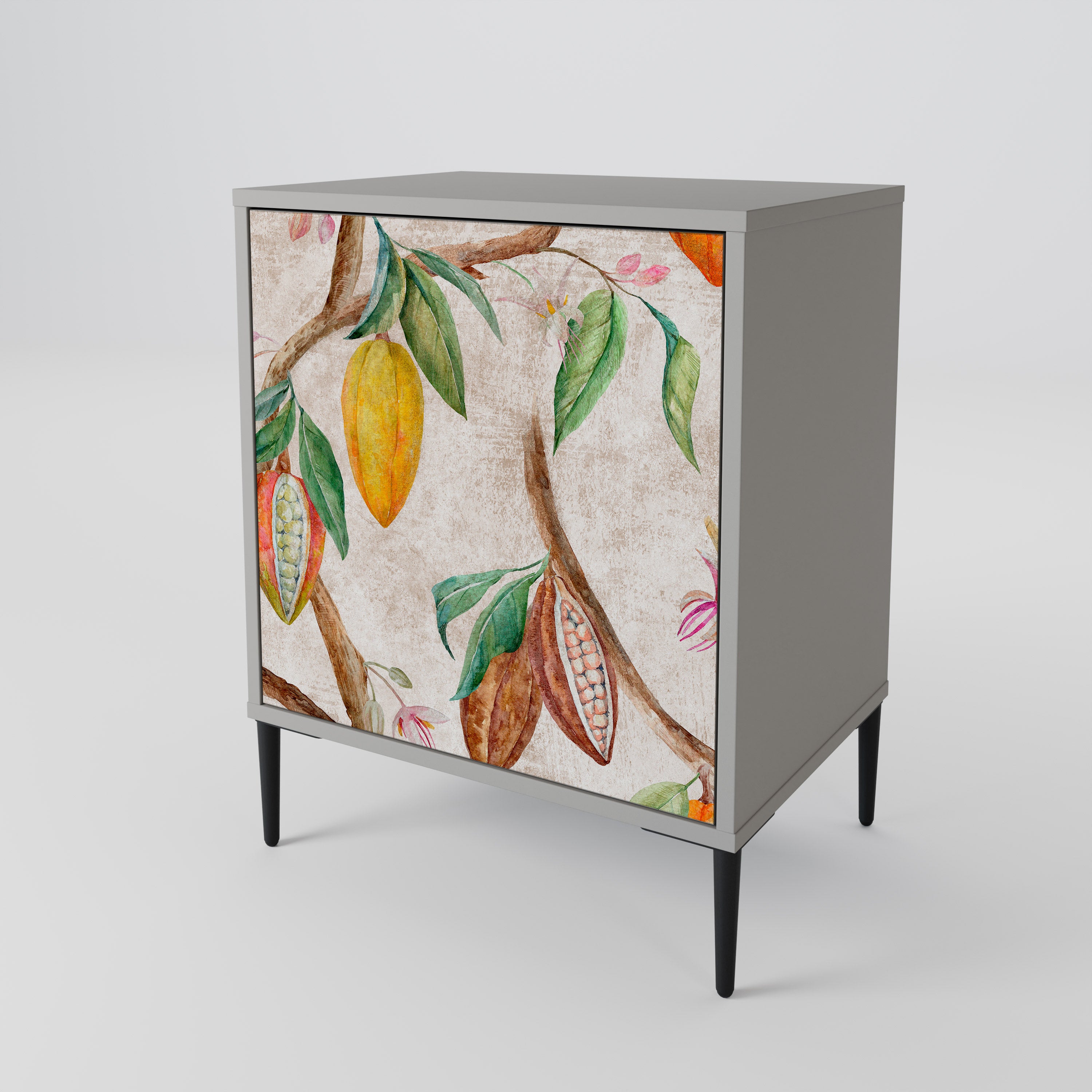 COCOA FRUITS Sideboard mit 1 Tür in Grau