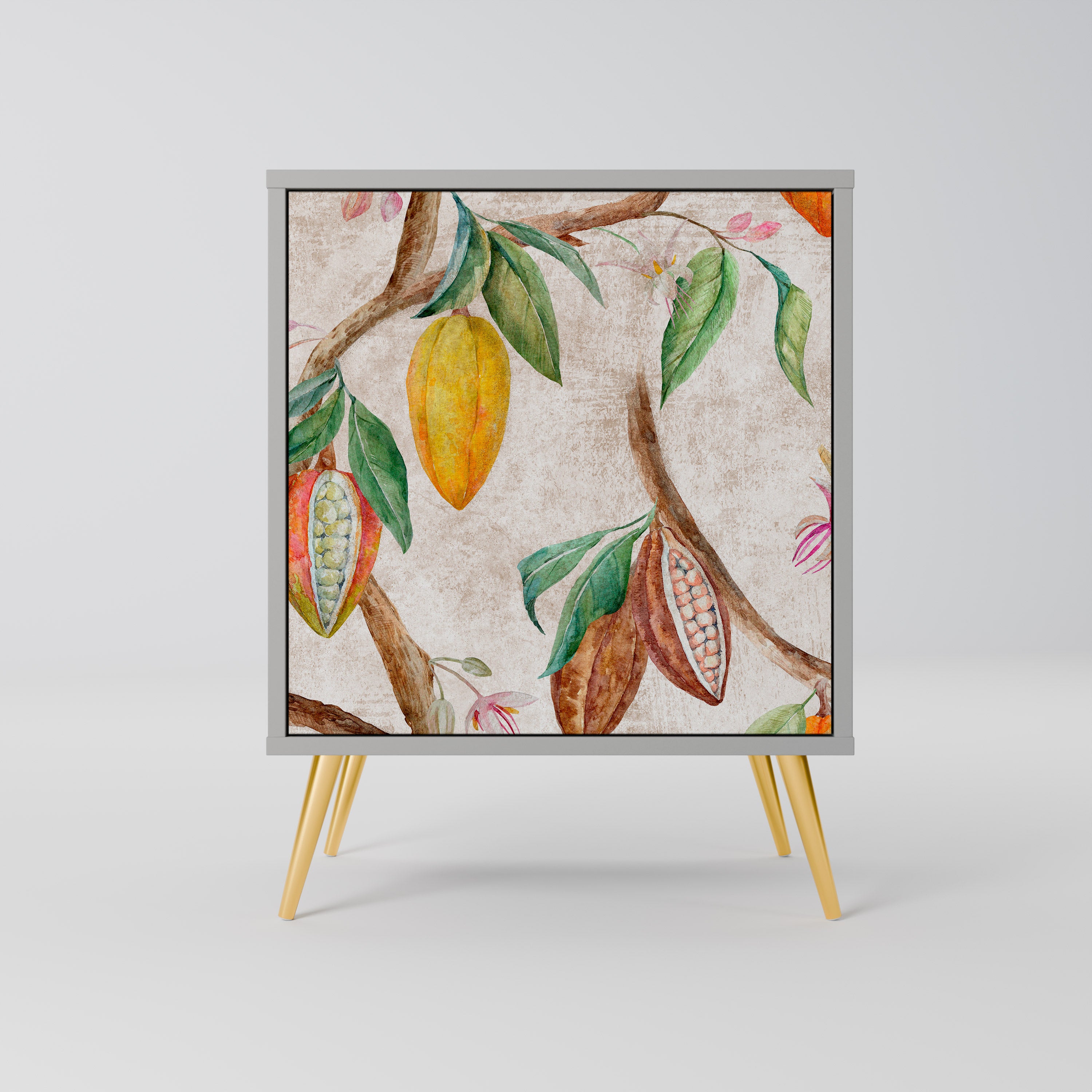 COCOA FRUITS Sideboard mit 1 Tür in Grau