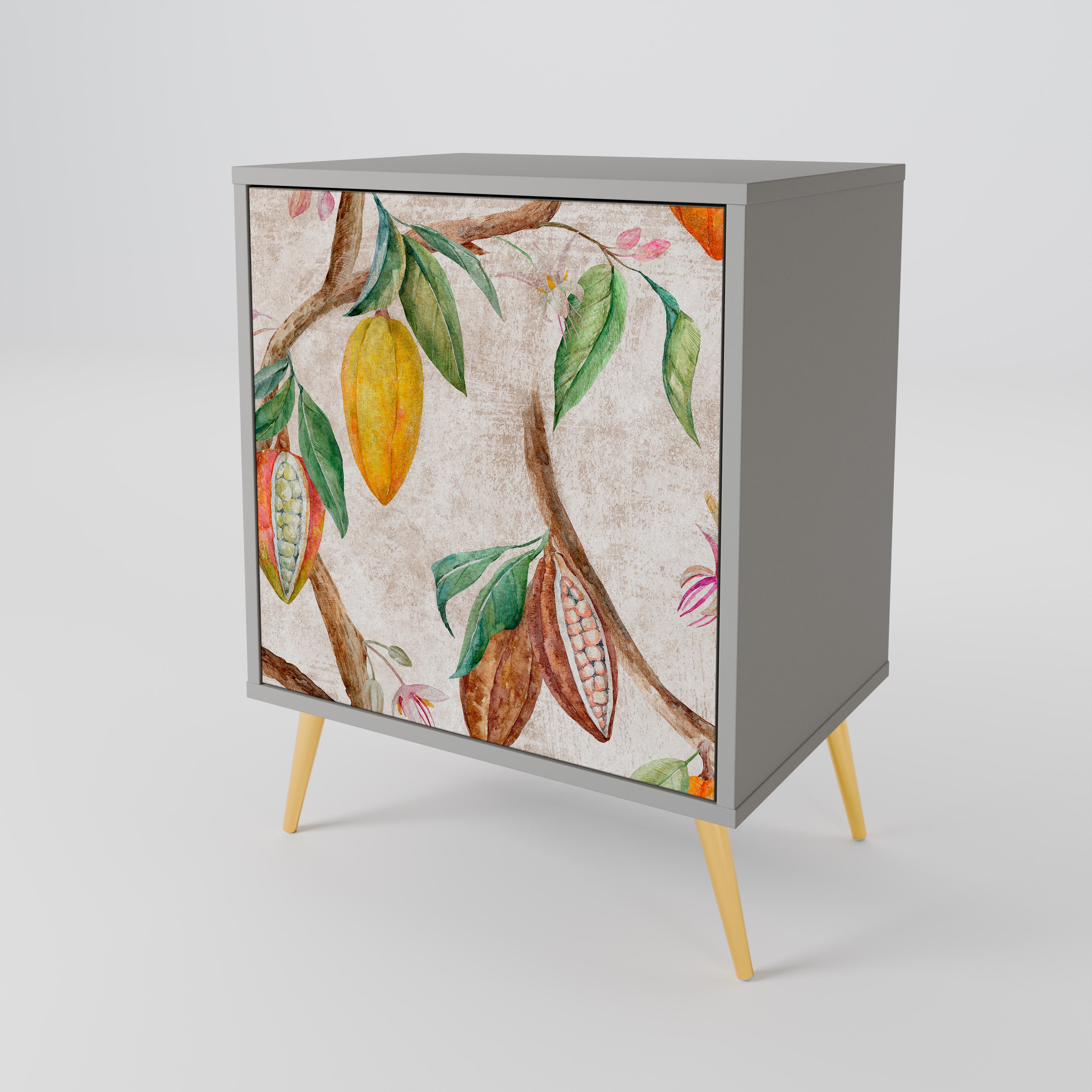 COCOA FRUITS Sideboard mit 1 Tür in Grau