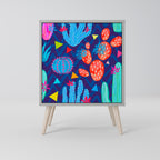 CACTUS VIBES Sideboard mit 1 Tür in Grau