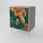 AUTUMN KALEIDOSCOPE Sideboard mit 1 Tür in Grau
