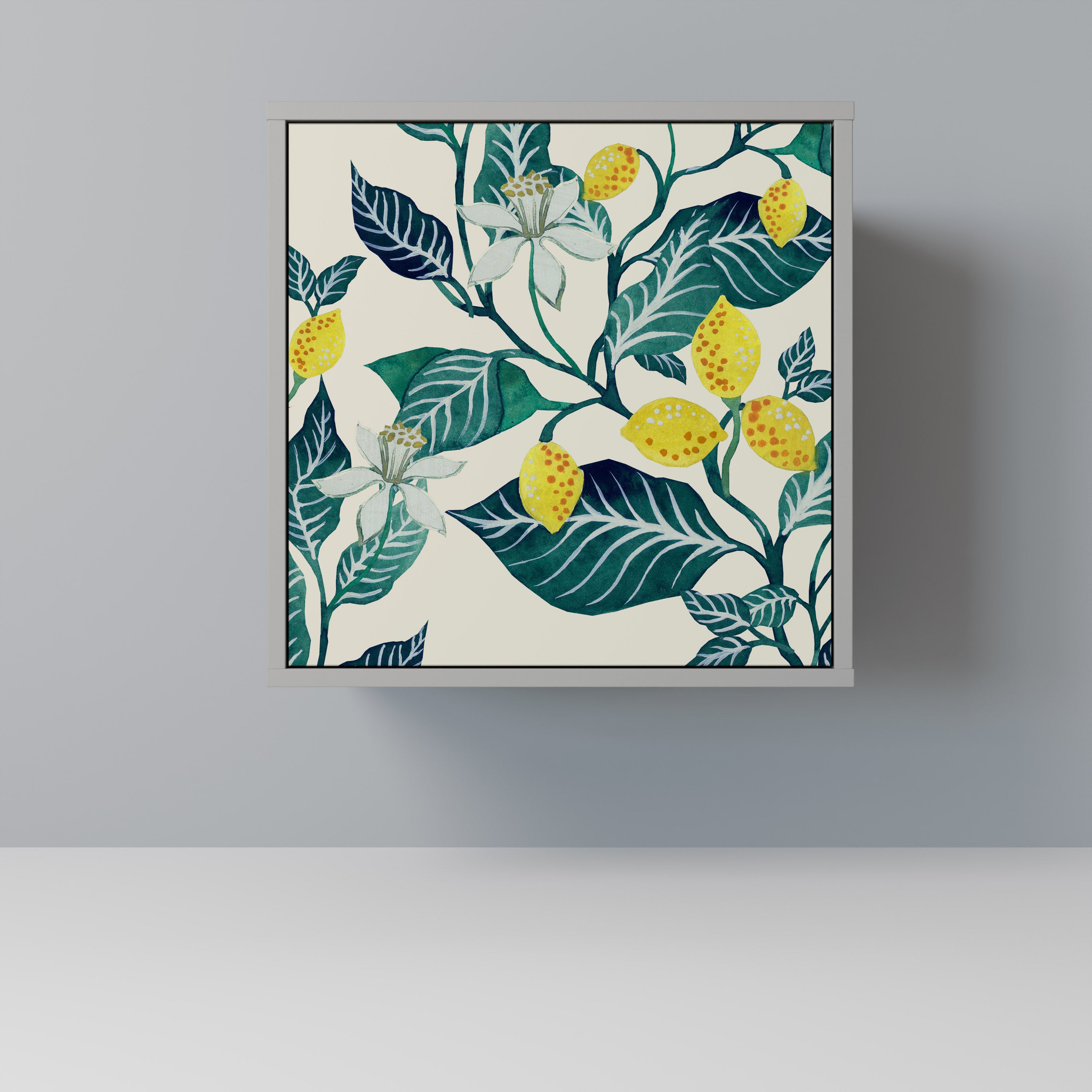 LEMON TREE Sideboard mit 1 Tür in Grau