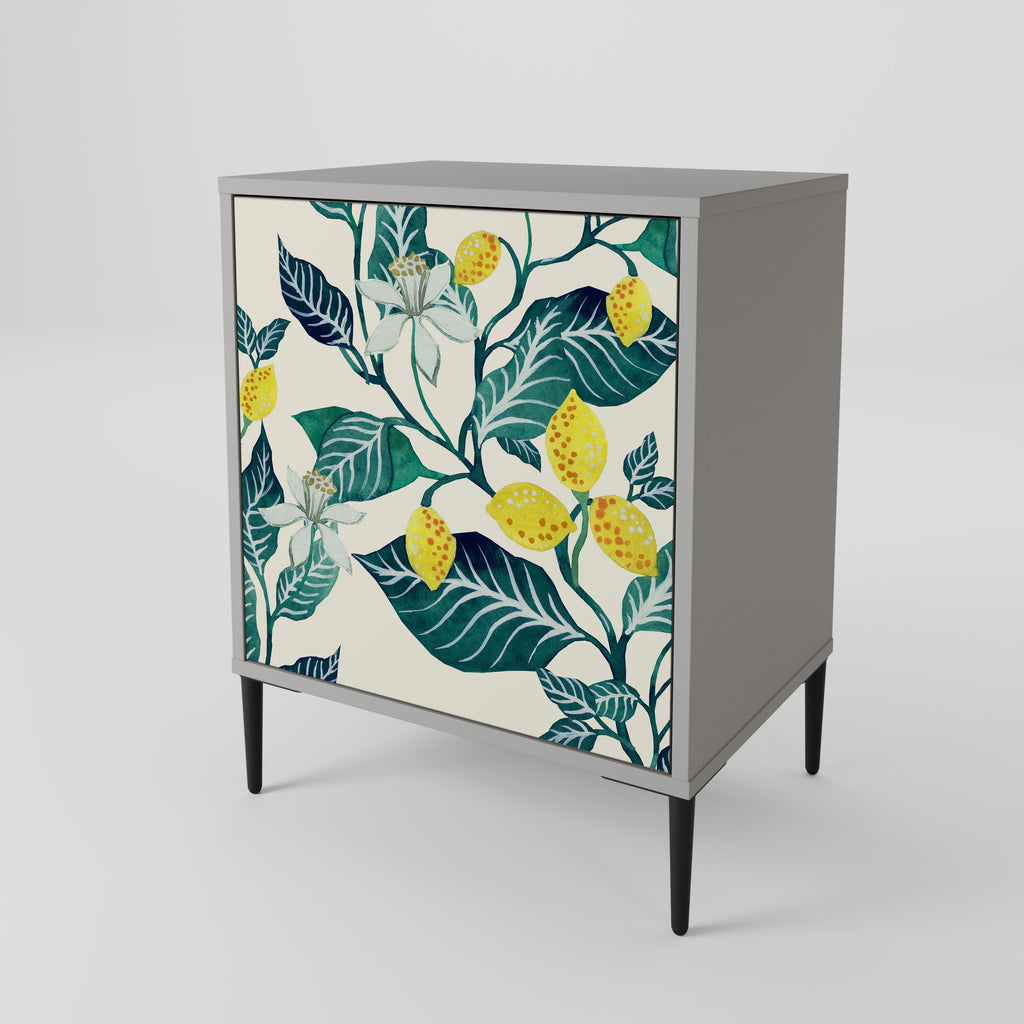 LEMON TREE Sideboard mit 1 Tür in Grau